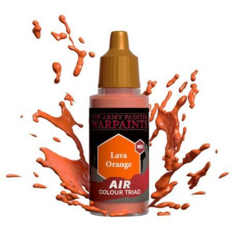 The Army Painter Warpaint Air Lava Orange Paints & Supplies The Army Painter [SK]   