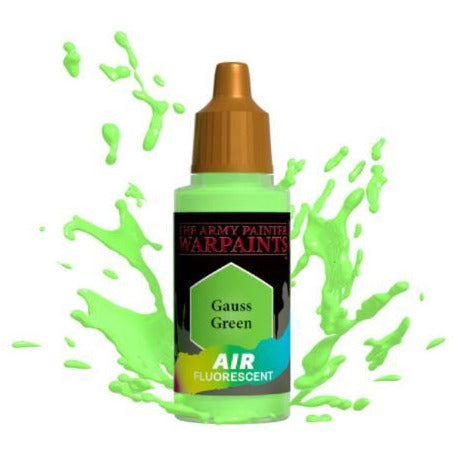 The Army Painter Warpaint Air Fluo Gauss Green Paints & Supplies The Army Painter [SK]   