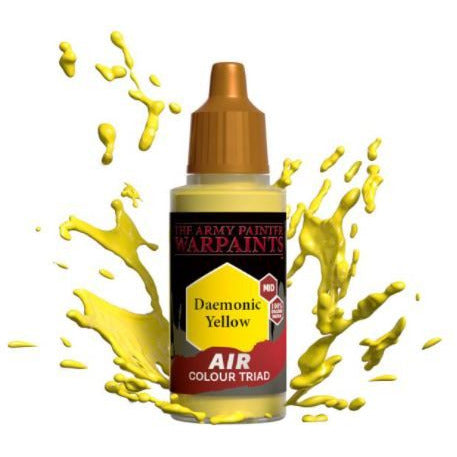 The Army Painter Warpaint Air Daemonic Yellow Paints & Supplies The Army Painter [SK]   