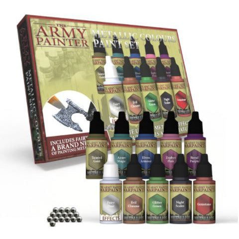 The Army Painter Metallic Colours Set of 10 Paints & Supplies The Army Painter [SK]   