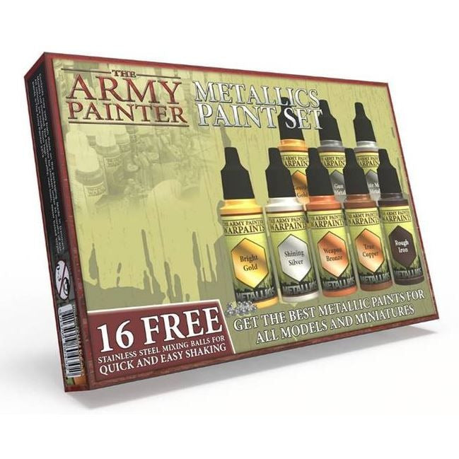 The Army Painter Metallics Set of 8 Paints & Supplies The Army Painter [SK]   