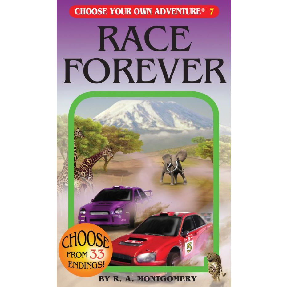 Choose Your Adventure Race Forever Books Chooseco [SK]   