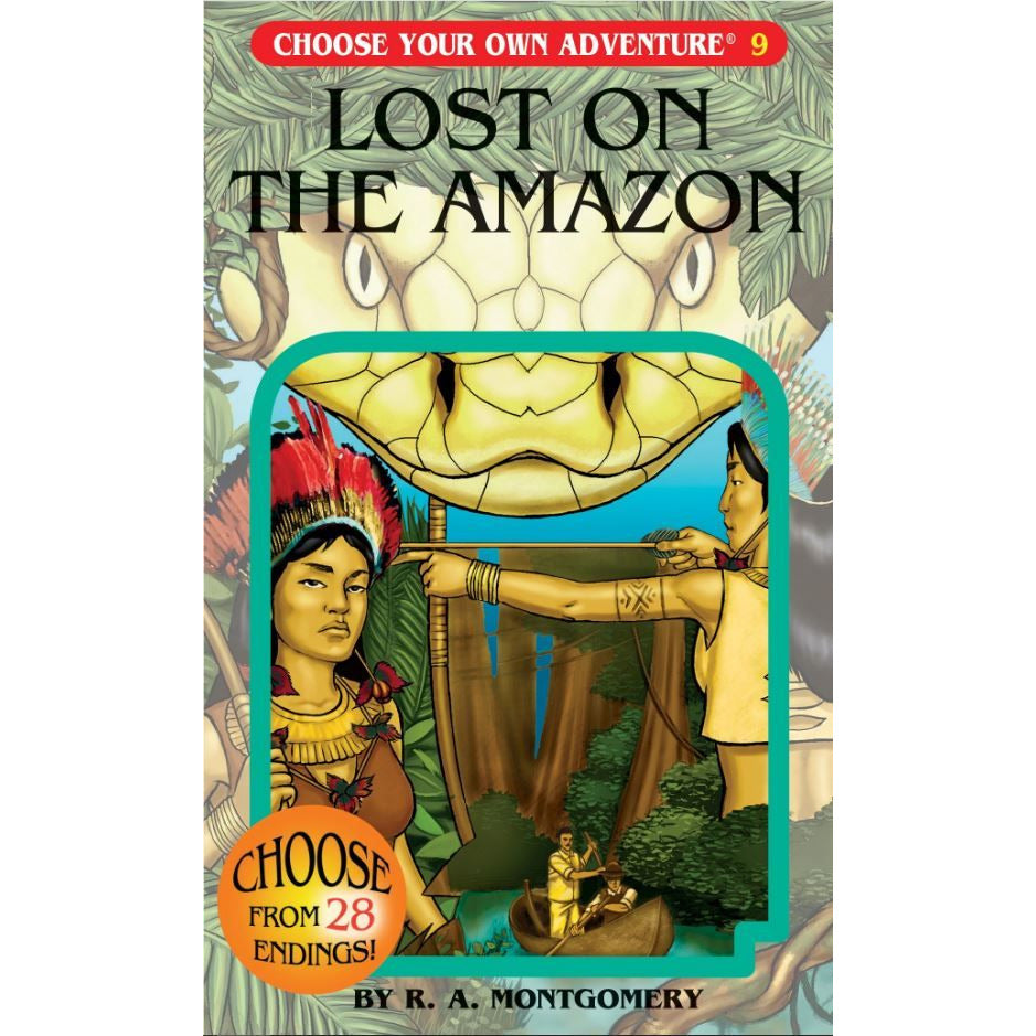 Choose Your Own Adventure Lost on the Amazon Books Chooseco [SK]   