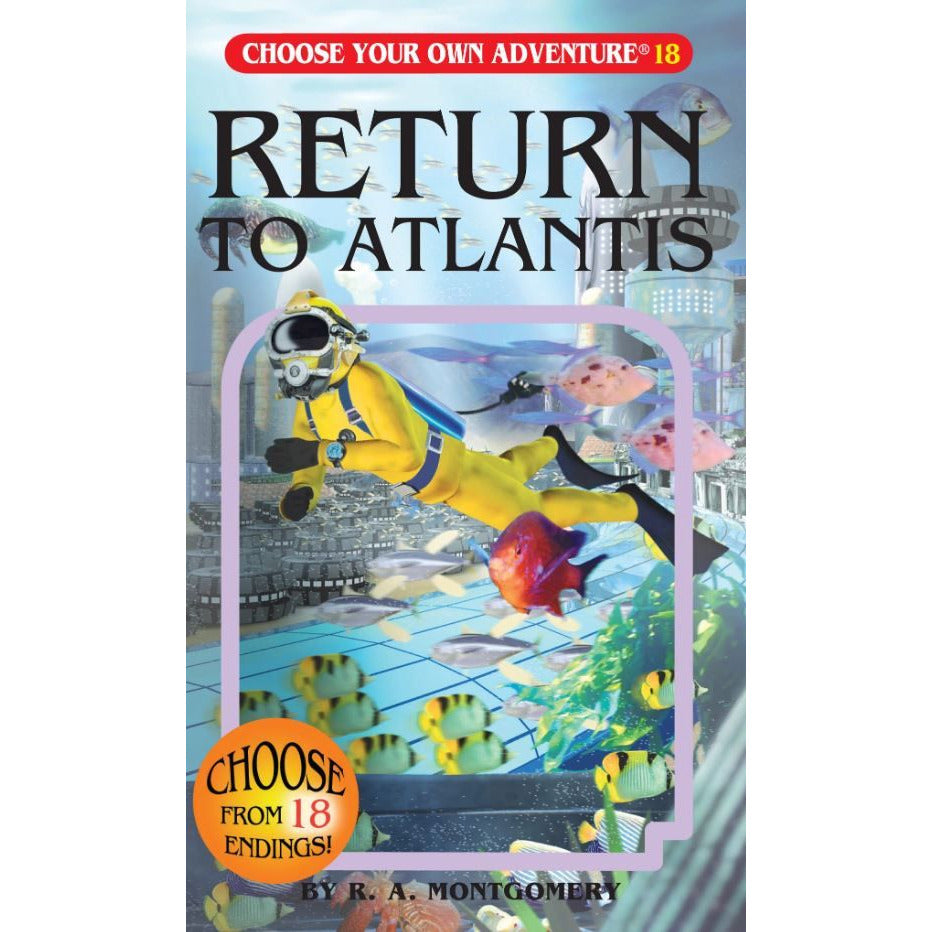 Choose Your Own Adventure Return to Atlantis Books Chooseco [SK]   