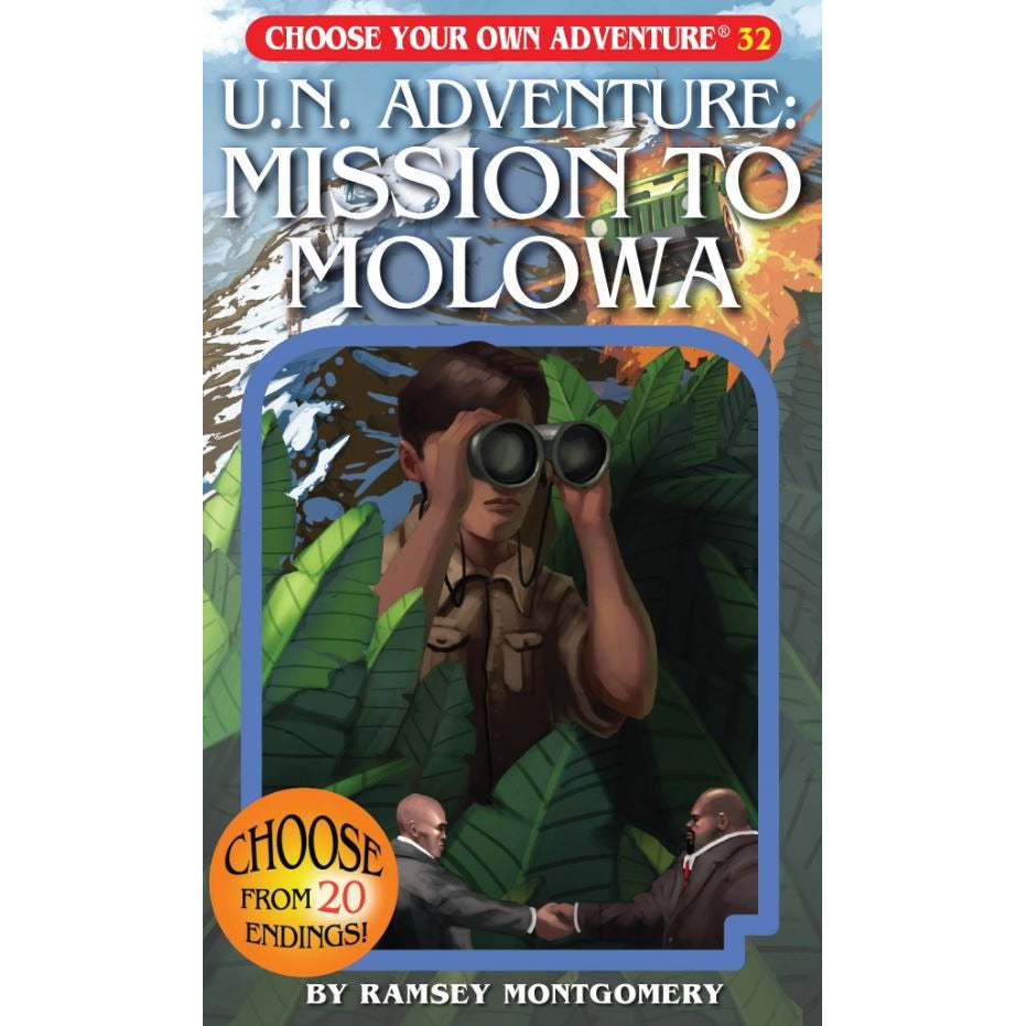 Choose Your Own Adventure U.N. Adventure Mission to Molowa Books Chooseco [SK]   