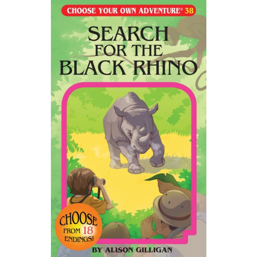 Choose Your Own Adventure Search for the Black Rhino Books Chooseco [SK]   