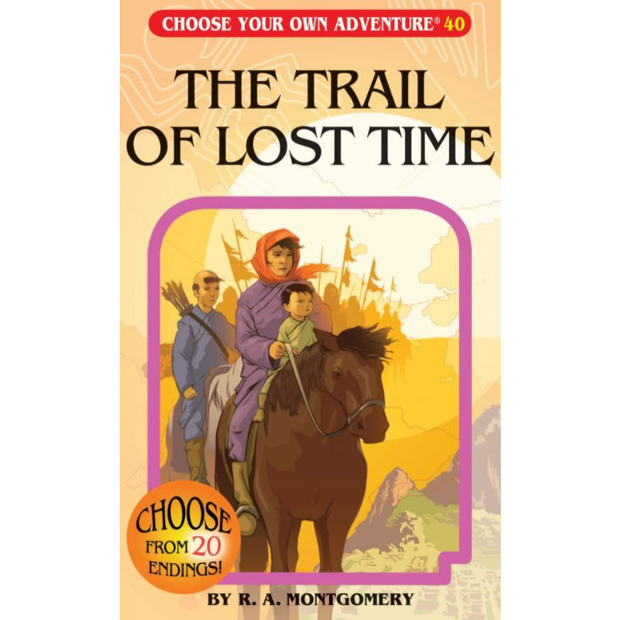 Choose Your Own Adventure The Trail of Lost Time Books Chooseco [SK]   