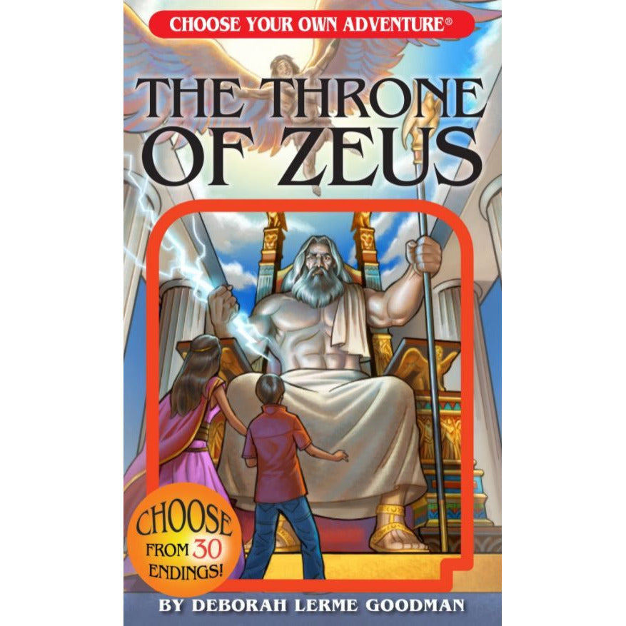 Choose Your Own Adventure Throne of Zeus Books Chooseco [SK]   