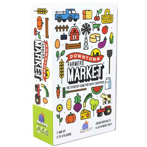 Downtown Farmers Market Card Games Blue Orange [SK]   