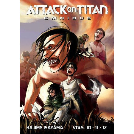 Attack on Titan Omnibus 4 Graphic Novels Kodansha [SK]   