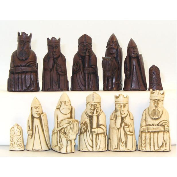 Chessmen 3.5" Isle of Lewis Traditional Games Worldwise Imports [SK]   