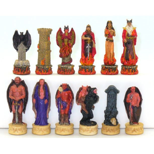 3.25" Devil Chessmen Traditional Games Worldwise Imports [SK]   