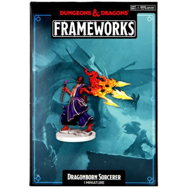 WizKids Frameworks Dragonborn Sorcerer Female WizKids Minis WizKids [SK]   