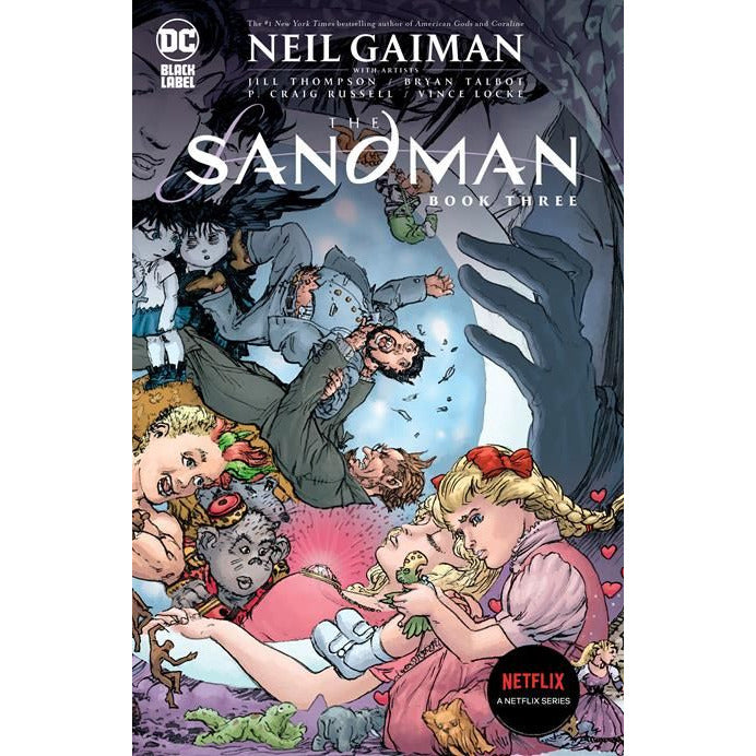 Sandman Book 3 Direct Market Graphic Novels DC [SK]   
