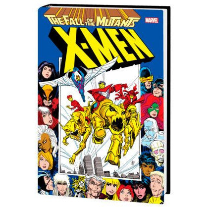 X Men Fall Mutants Blevins Cover Graphic Novels Marvel [SK]   