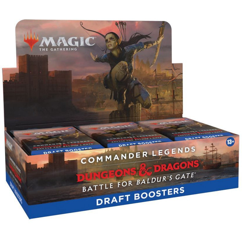 Magic Commander Legends Baldurs Gate Draft Booster Box Magic Wizards of the Coast [SK]   