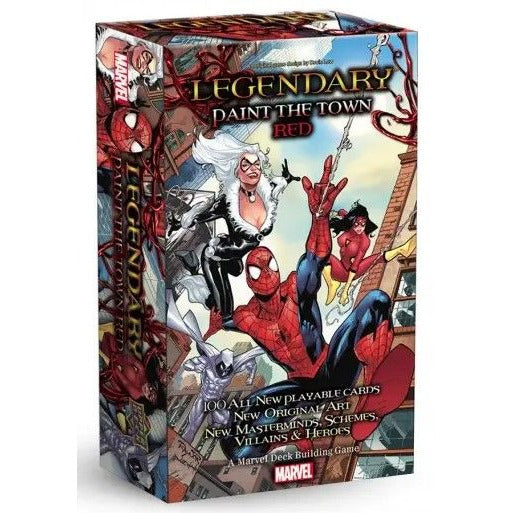 Legendary Spiderman Paint the Town Red Expansion Card Games Upper Deck [SK]   