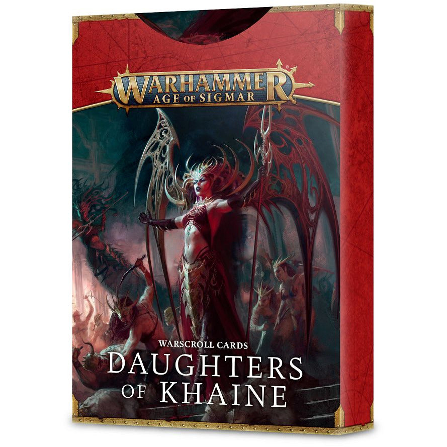 Age of Sigmar Warscroll Cards Daughters of Khaine Games Workshop Minis Games Workshop [SK]   