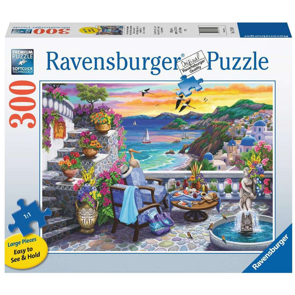 Santorini Sunset 300pc Puzzles Ravensburger [SK]   