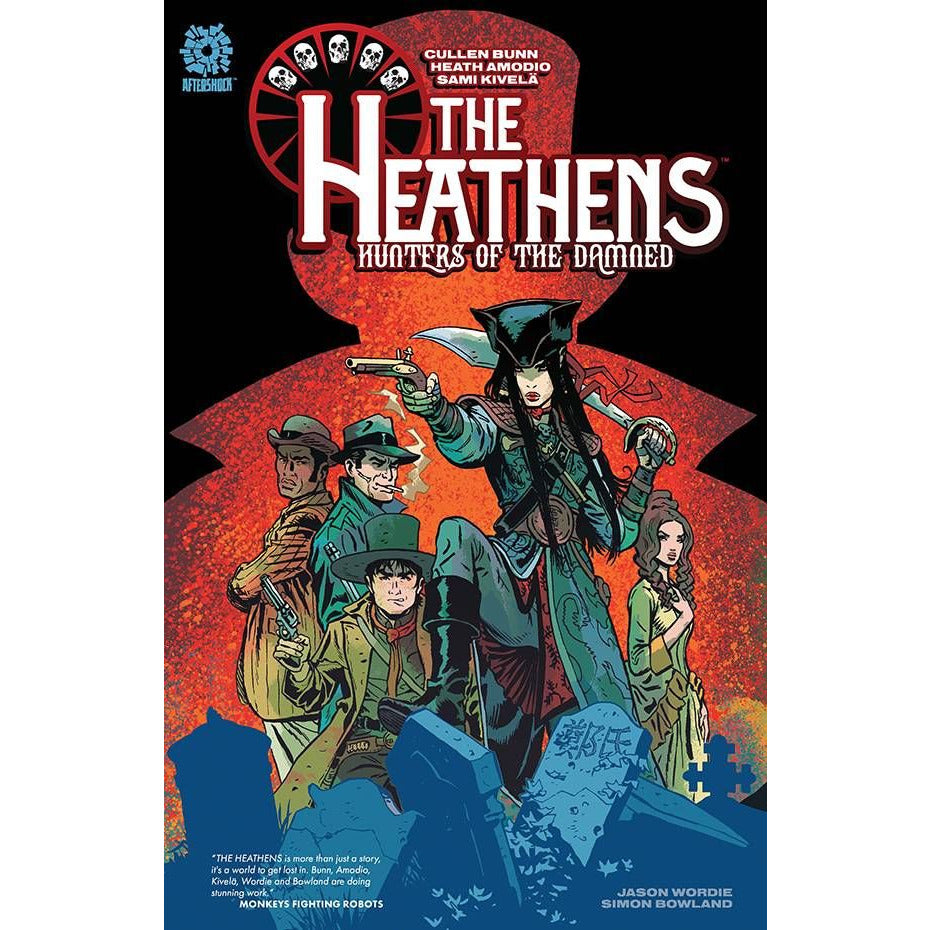 Heathens Hunters of the Damned Graphic Novels DC [SK]   