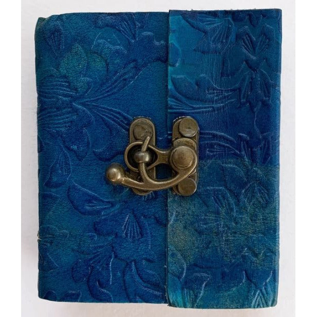 Earthbound Blue Embossed Journal 3x4 Giftware Earthbound Journals [SK]   