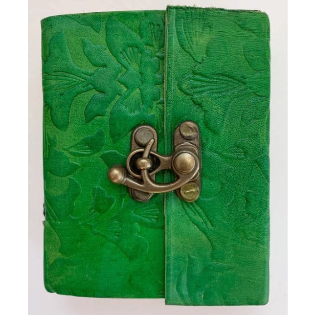 Earthbound Green Embossed Journal 3x4 Giftware Earthbound Journals [SK]   