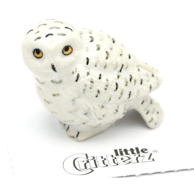 Little Critterz Ghost Snowy Owl Giftware Little Critterz [SK]   