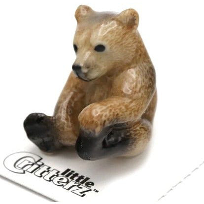 Little Critterz Bernie Brown Bear Cub Giftware Little Critterz [SK]   