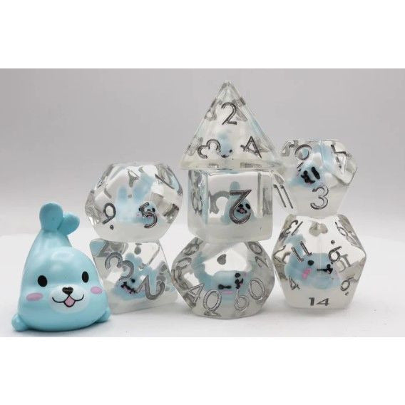 Blue Seal RPG Dice Set Dice Sets & Singles Foam Brain Games [SK]   