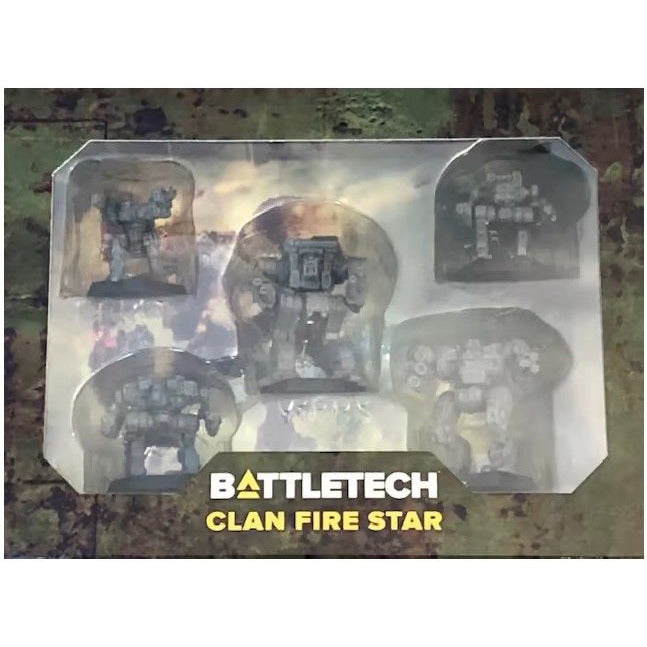 BattleTech Clan Fire Star Minis - Misc Catalyst Game Labs [SK]   