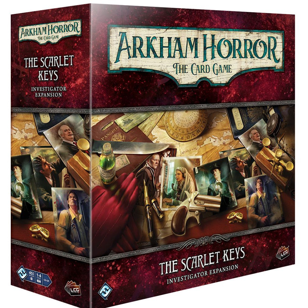 Arkham Horror Living Card Game Scarlet Keys Investigator Expansion Living Card Games Fantasy Flight Games [SK]   