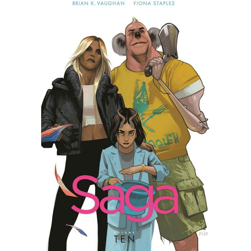 Saga Vol 10 Graphic Novels Image [SK]   