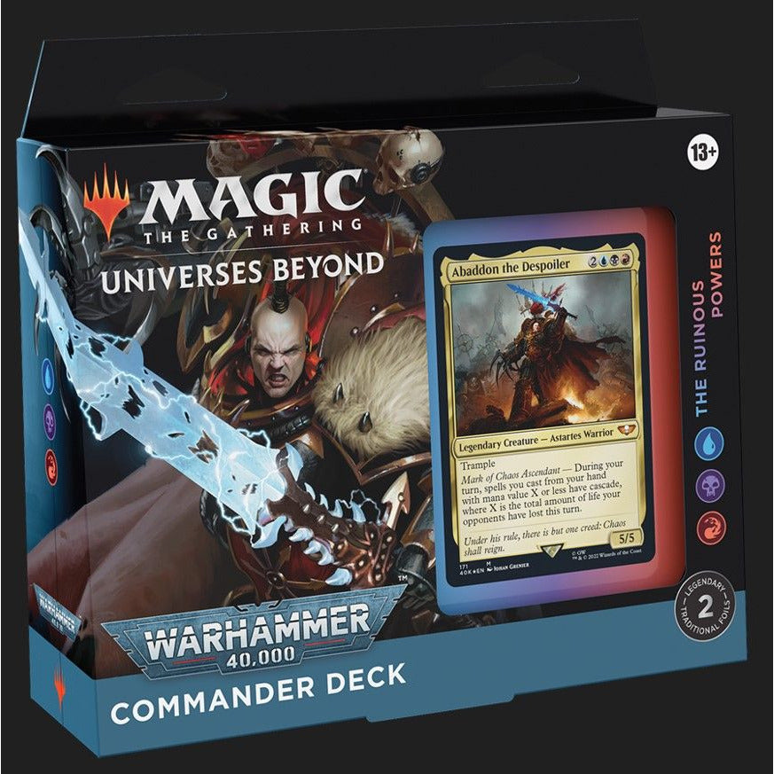 Magic 40K Ruinous Powers Commander deck Magic Wizards of the Coast [SK]   