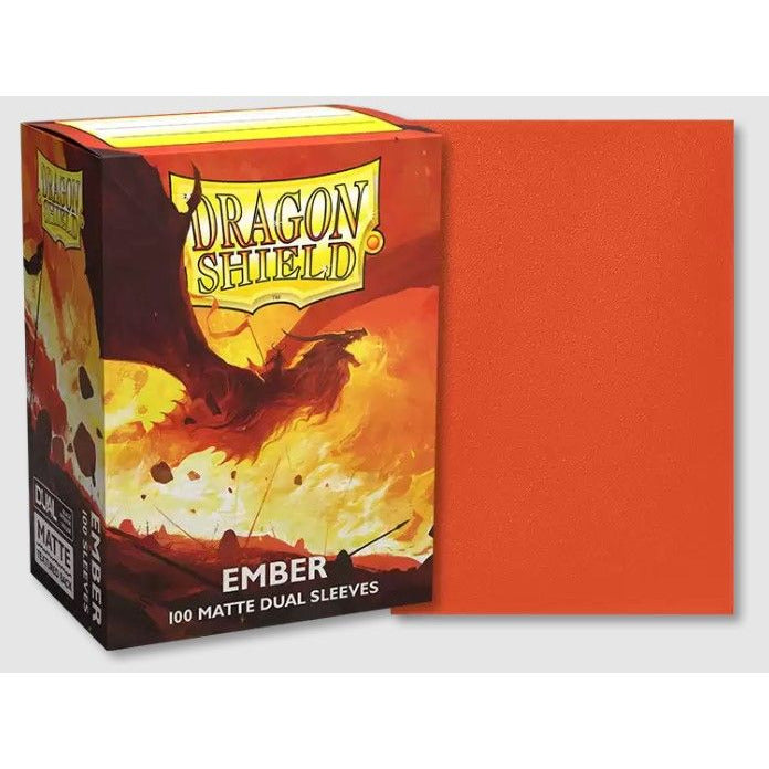 Dragon Shield Dual Matte Ember Card Supplies Arcane Tinmen [SK]   