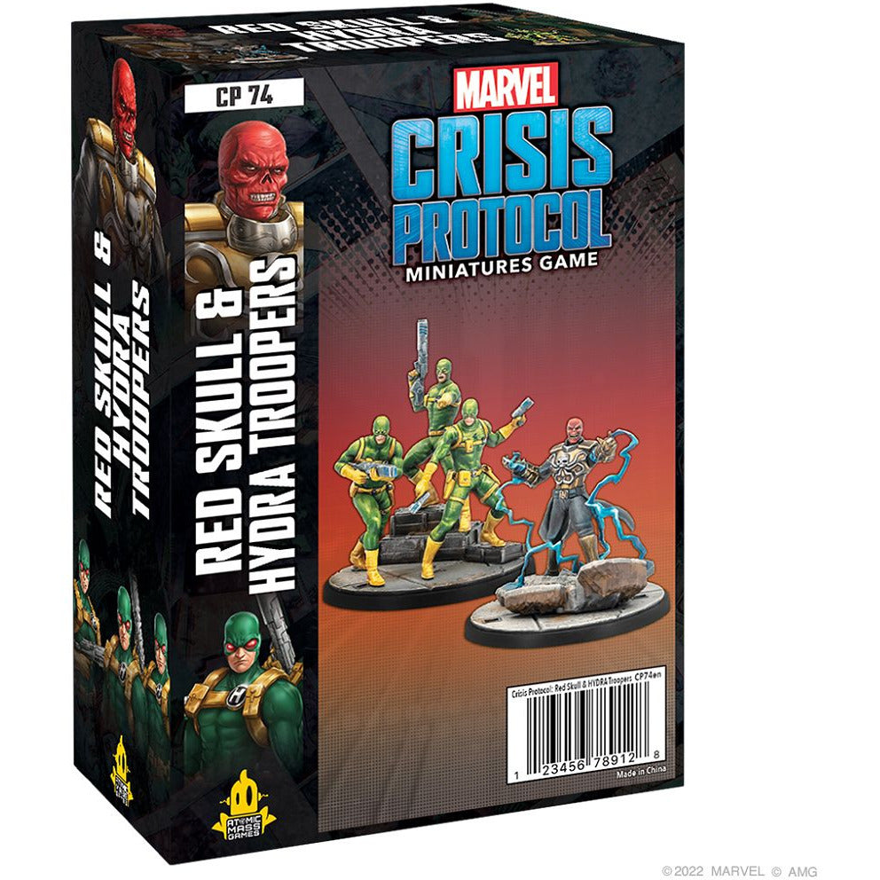 Marvel Crisis Protocol Red Skull & Hydra Troops Minis - Misc Atomic Mass Games [SK]   