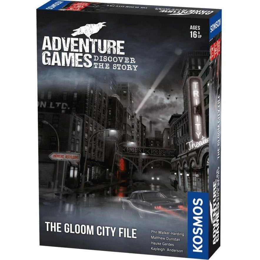Adventure Gloom City File Card Games Thames & Kosmos [SK]   