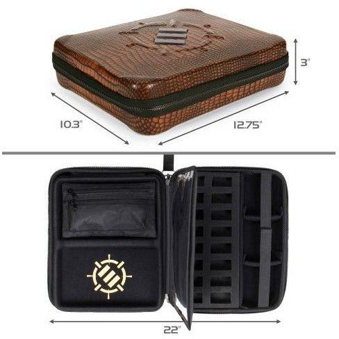 RPG Organizer Case Brown Collector's Edition Game Accessory Enhance [SK]   
