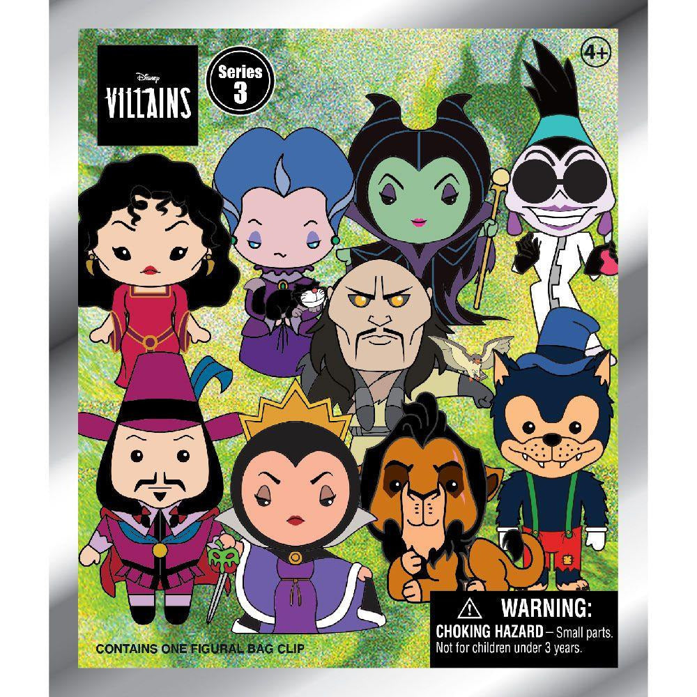 Disney Villains Bling Bag Clip Novelty Monogram International [SK]   