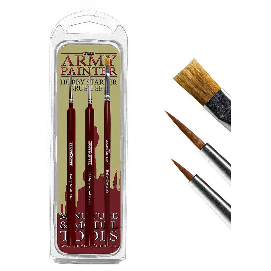 The Army Painter Starter Hobby Brush Set Paints & Supplies The Army Painter [SK]   