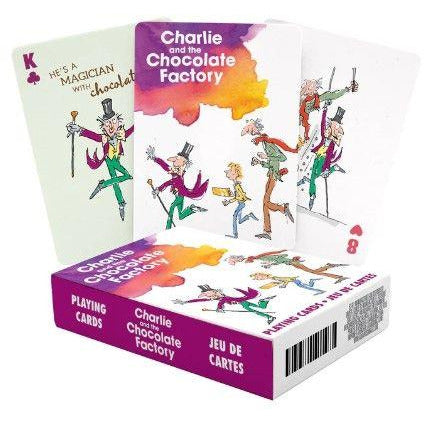 Roald Dahl Charlie Playing Cards Traditional Games Aquarius Images [SK]   