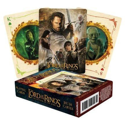 Lord of the Rings Return Of The King Playing Cards Traditional Games Aquarius Images [SK]   