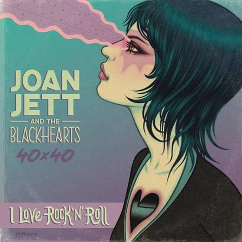 Joan Jett & Blackhearts 40x40 Graphic Novels Z2 [SK]   