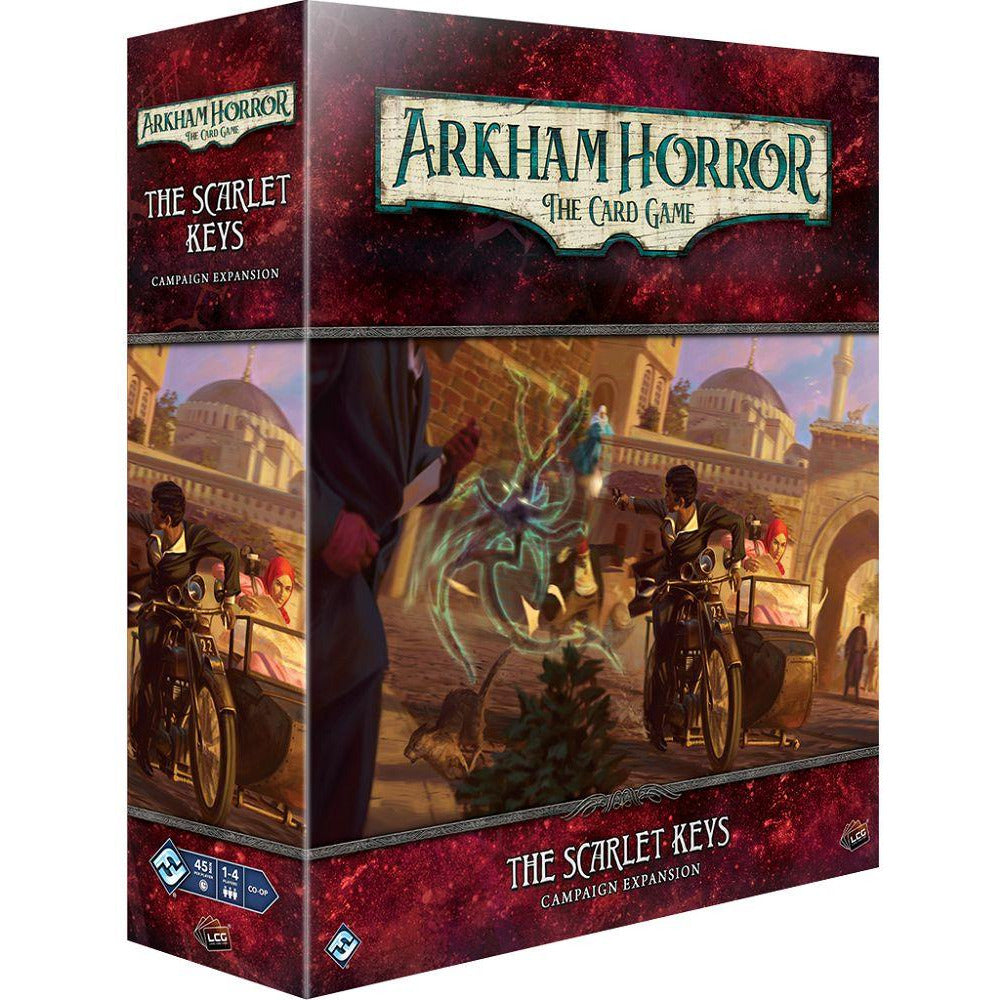 Arkham Horror Living Card Game The Scarlet Keys Campaign Expansion Living Card Games Fantasy Flight Games [SK]   
