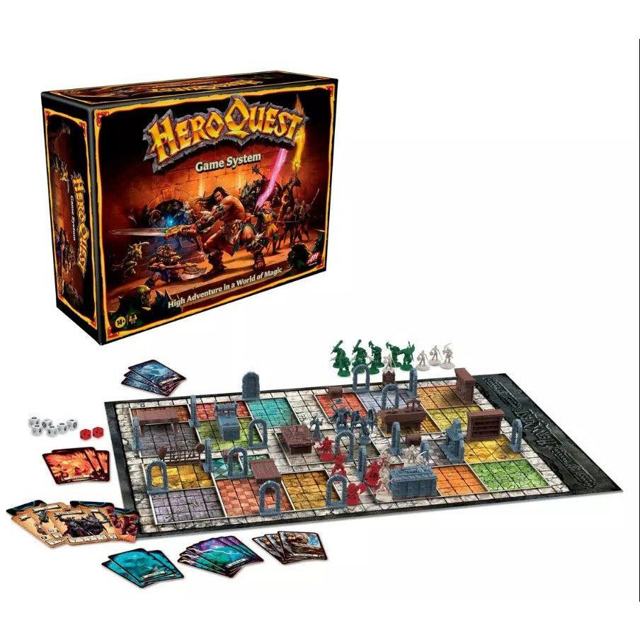 HeroQuest Game System Board Games Avalon Hill [SK]   