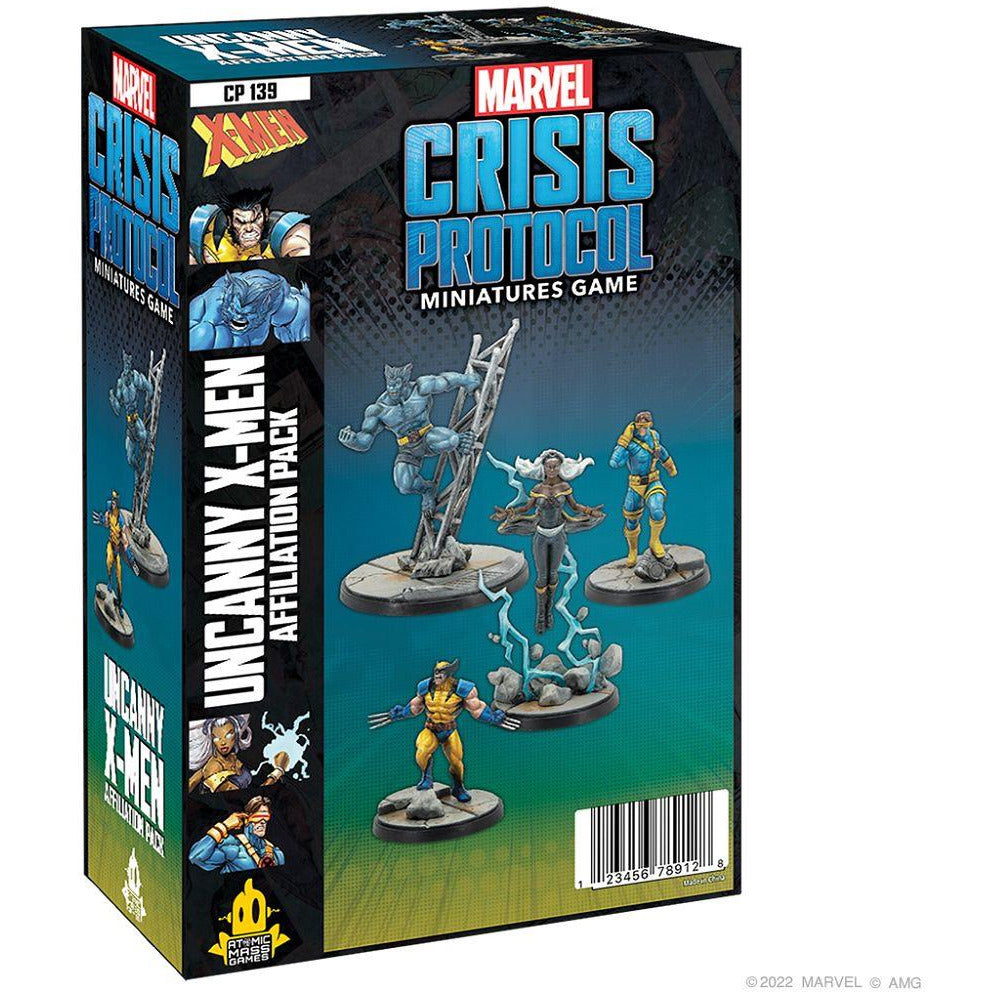 Marvel Crisis ProtocolUncanny X-Men Affiliation Pack Minis - Misc Atomic Mass Games [SK]   