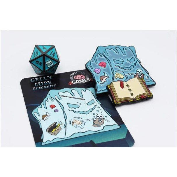 Lost Tome Monsters Gelly Cube Dice Sets & Singles Foam Brain Games [SK]   