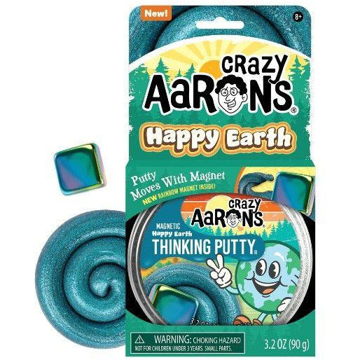 Crazy Aaron's Magnetic Happy Earth Putty Activities Crazy Aaron's [SK]   