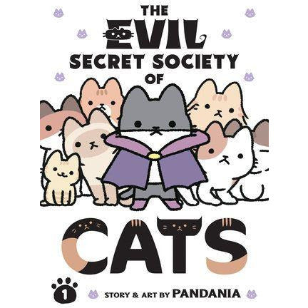 Evil Secret Society of Cats Vol. 1 Graphic Novels Pandania [SK]   