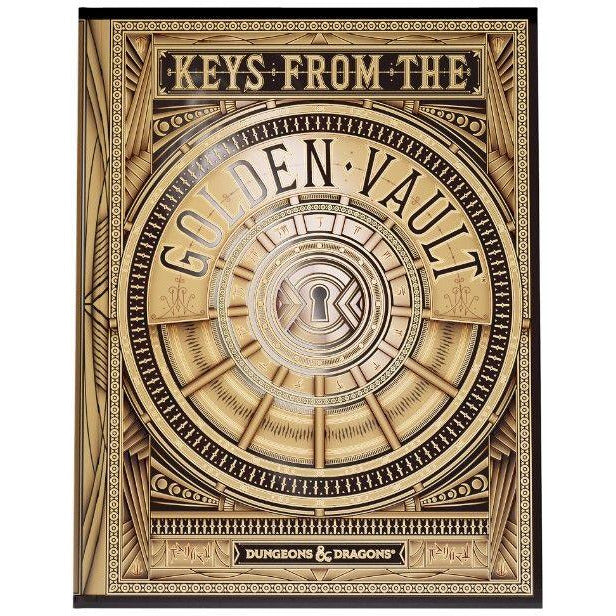 D&D 5th ED Keys from the Golden Vault Alternate Cover D&D RPGs Wizards of the Coast [SK]   