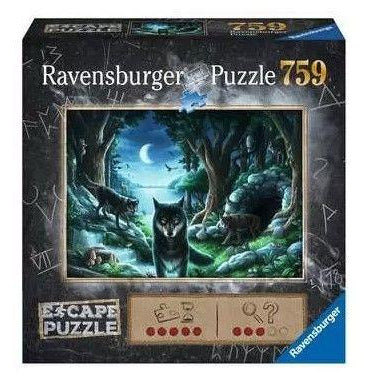 Escape Curse of the Wolves 759p Puzzles Ravensburger [SK]   